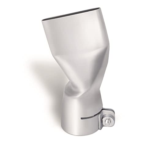 Steinel 92016 Winkelflachdüse 40x2 mm, leicht angewinkelt, Edelstahl-Düse zum Schweißen von Planen und Dachfolien, für Heißluftpistolen HM/HG 2420 E, 2520 E, 2620 E, 2600 E