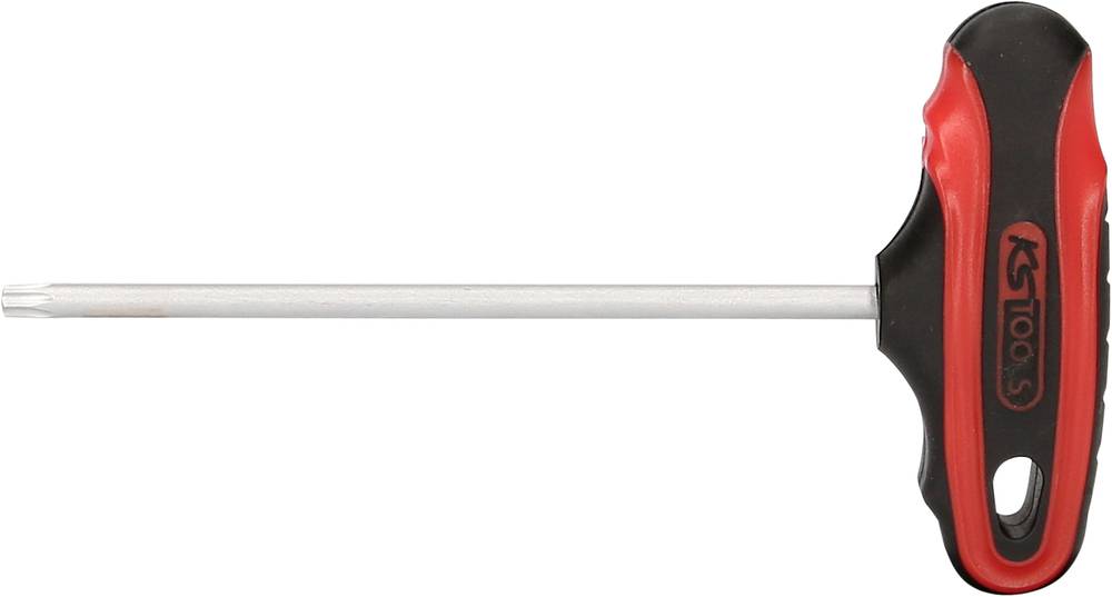 KS Tools 158.8022 Torx-Schraubendreher T20, mit 2-Komponentengriff, durchgehend gehärtet, matt verchromt, Spezial-Werkzeugstahl