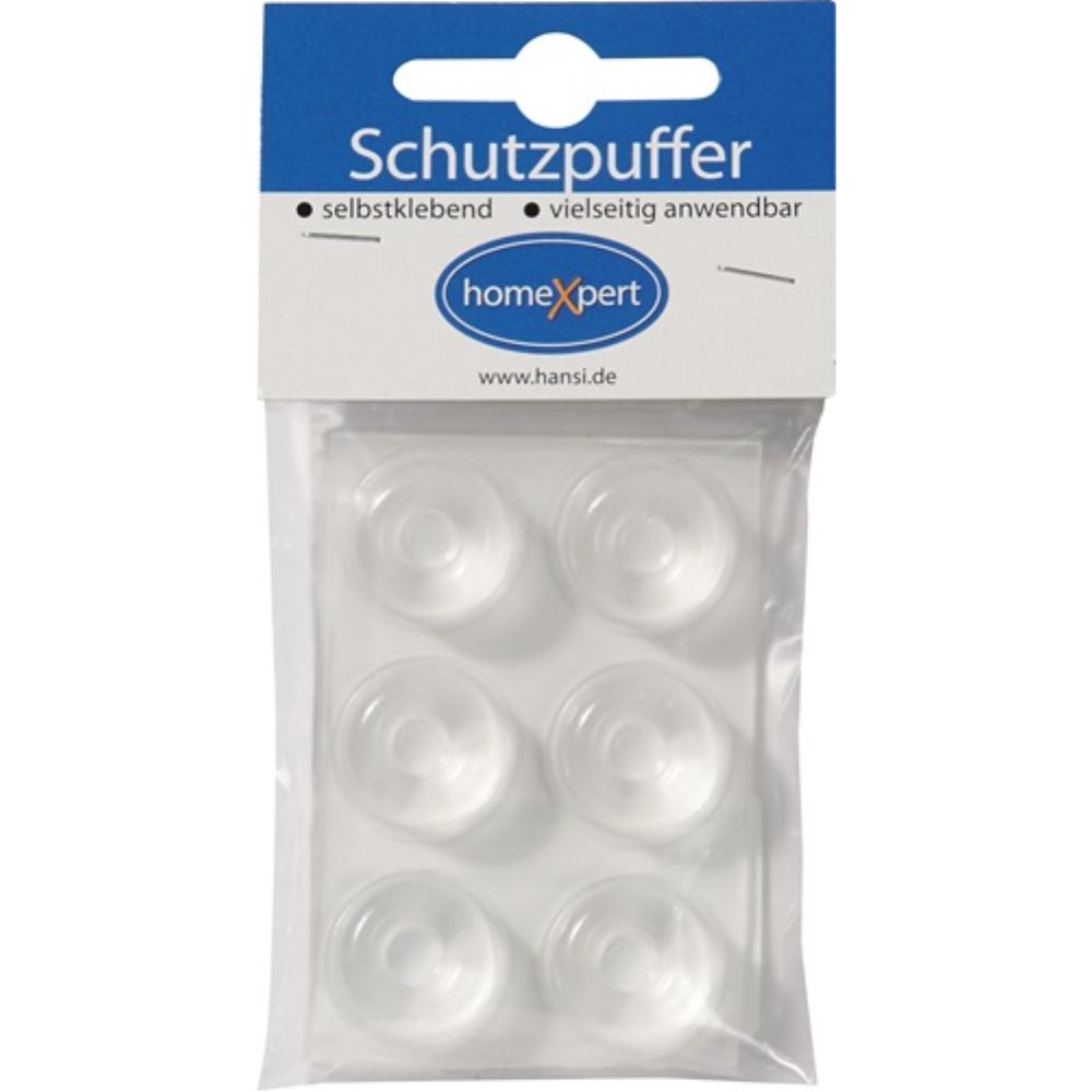 SIEBERT Schutzpuffer Clear 22,3mm Ku.transp.Sofo selbstkl.