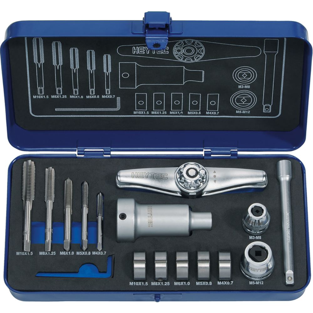Heytech Gewindeschneidesatz 16-Tlg.