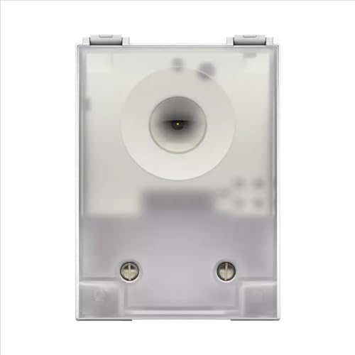 theben Dämmerungsschalter LUNA 126 star E 1260901, integrierter Lichtsensor, Helligkeitssensor für Außenbeleuchtung, Fixe Ein- und Ausschaltverzögerung, großer Klemmenraum