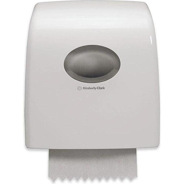 Kimberly-Clark Aquarius Papierhandtuchspender 6953, hygienischer Spender mit Einzelblattausgabe, elegantes Design, 34,3 cm x 31,8 cm x 19,1 cm