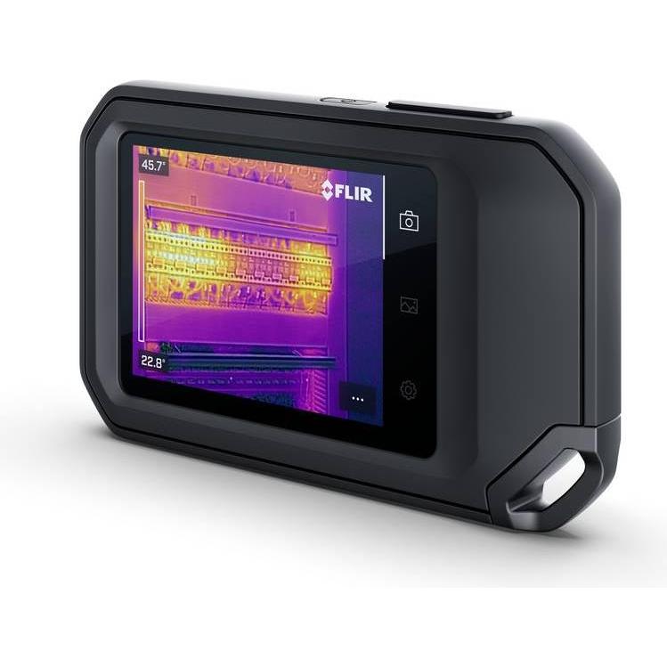 Flir C8 Wärmebildkamera, 320 x 240 Thermische Auflösung, IP54 Schutz, 3,5 Zoll Touchscreen, leicht und tragbar