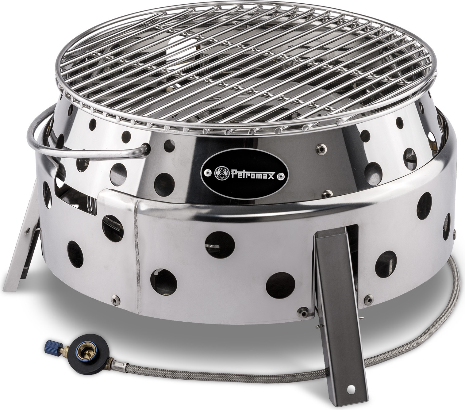 Petromax ATAGO Gasgrill - Camping-Grill mit innovativem Klappmechanismus