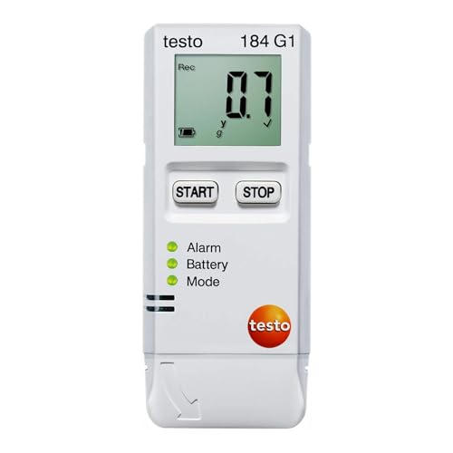 Testo 184 G1 Multi-Datenlogger Messgröße Temperatur, Luftfeuchtigkeit, Vibration-Beschleunigung -20 bis +70°C 0 bis 100% rF 0 bis