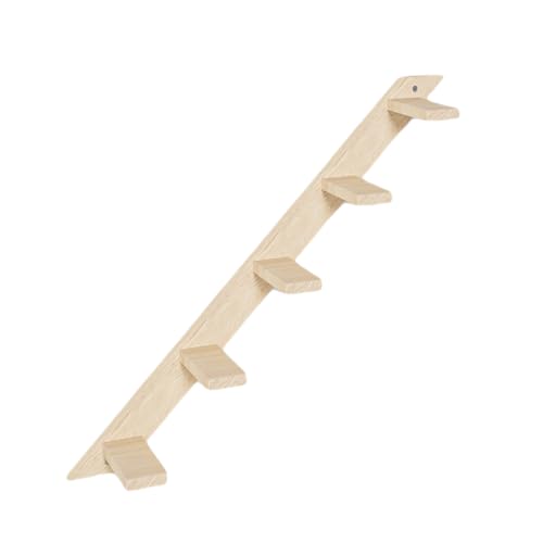 Kletterwand Katzen Wandliege Katzenliege Katzenbett Katzenregal Wandmontage XXL (Katzenstufen)