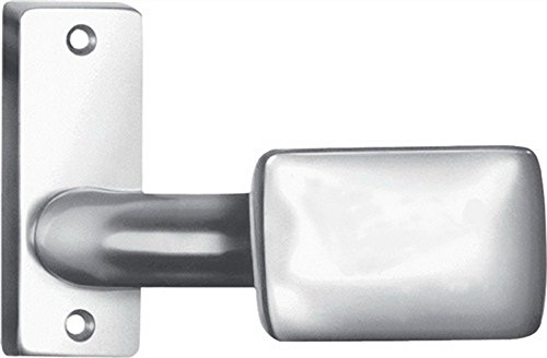 AMF Türknopf gekröpft 485 Ausführung: L, fest, silber elox.