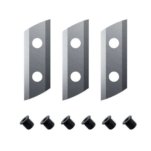 Bosch Home and Garden F016800671 Häcksler-Ersatzmesser, langlebiges Klingen-Set für UniversalShredder 2x18V-25, gehärtete Stahlklingen, umkehrbar, einfach zu wechseln