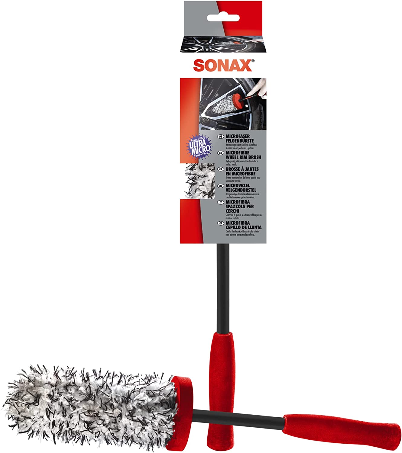 SONAX 04179410 Microfaser FelgenBürste 87 g - Preisvergleich