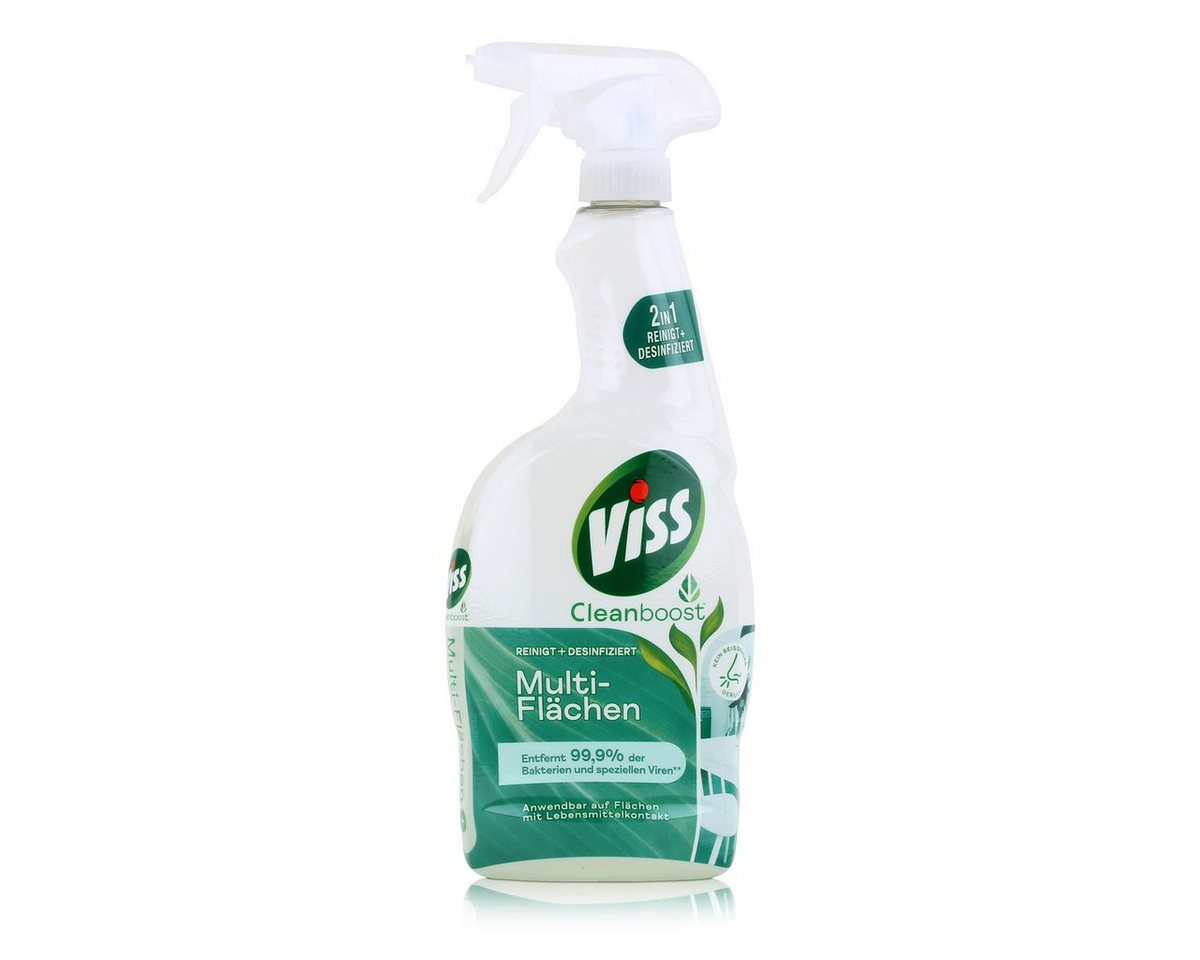 Viss Viss Cleanboost Multi-Flächen 750ml - Allzweckreiniger, strahlende Sauberkeit und Frische