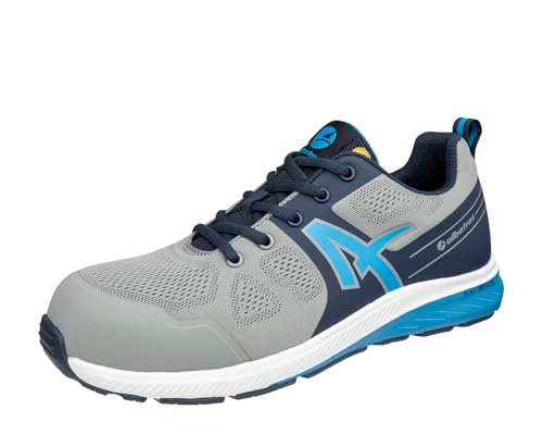 Albatros VORTEX IMPULSE LOW, Sicherheitsschuh mit dual.IMPULSE Sohle für optimale Rutschfestigkeit und Komfort, Schwarz