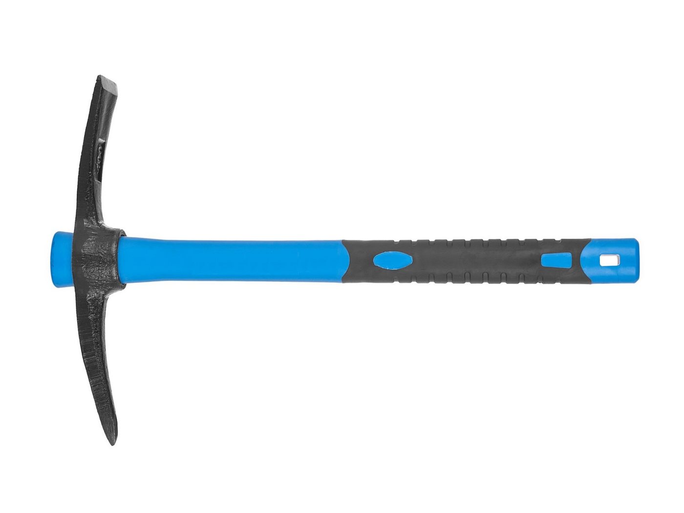 TRIZERATOP Mini Kreuzhacke, Gartenhacke mit Fiberglasstiel und 500g Klinge für Bau- und Renovierungsarbeiten