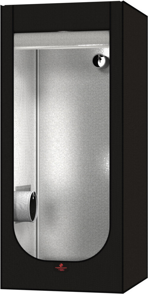 Secret Jardin Hydro Shoot HS80 Rev 2.0 (80x80x180cm) Growbox mit hoher Lichtreflexion - schwarz