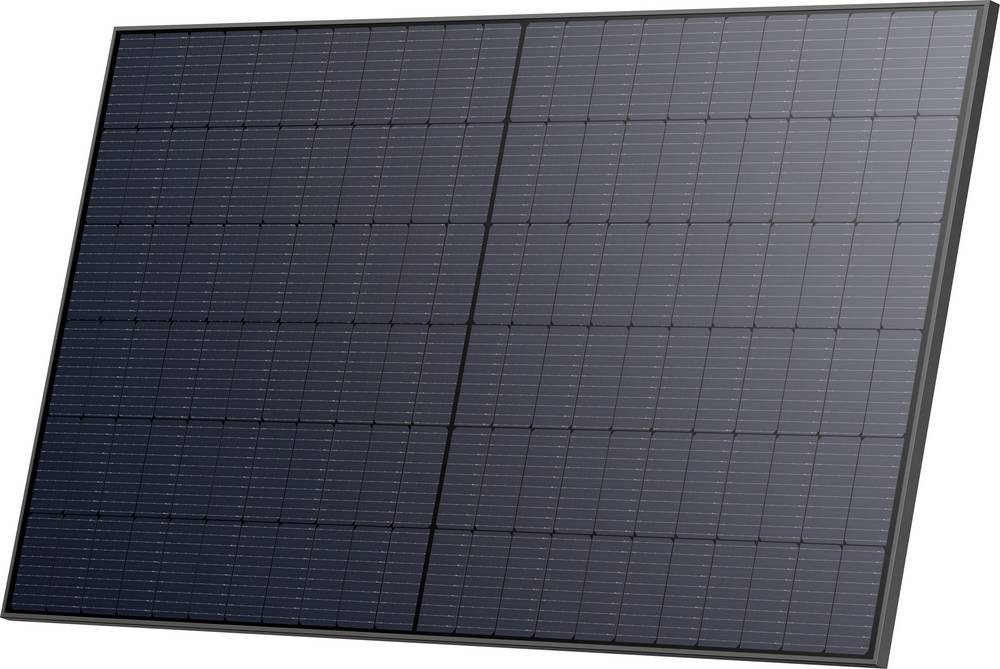 ECOFLOW 520W Rigid Solar Panel, Monokristallines Solarmodul mit 23% Wirkungsgrad und IP68 Schutzklasse