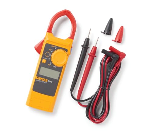 Fluke FLUKE-301D/EUR Stromzange digital, CAT III 300V, 6000 Counts, AC/DC-Funktionalität