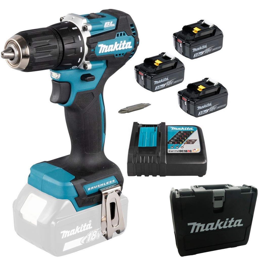 Makita DDF487RFE3 Akku-Bohrschrauber