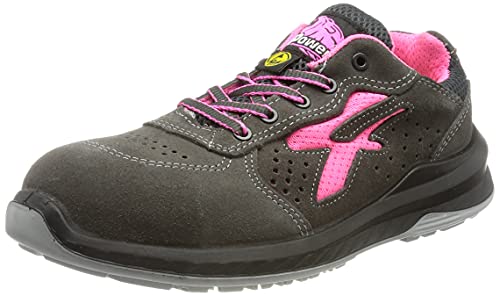 U-Power Tokyo Esd S1P Src, Sicherheitsschuh aus Veloursleder mit durchtrittssicherer Sohle und Anti-Ermüdungs-Fußbett, metallfrei