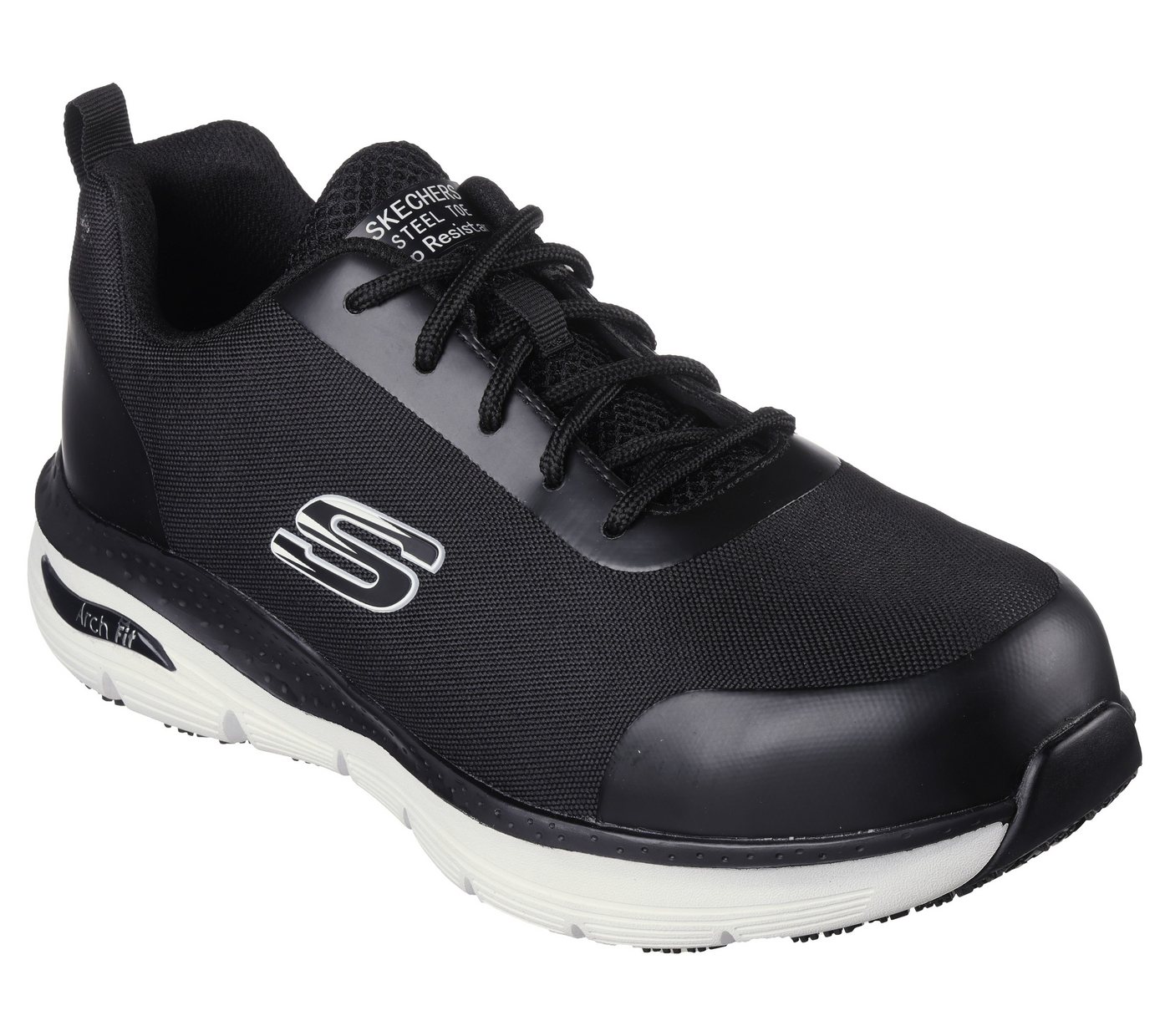Skechers Skechers Ringstap Arbeitsschuh, Sicherheitsschuh mit Air-Cooled Memory Foam-Einlegesohle, schwarz
