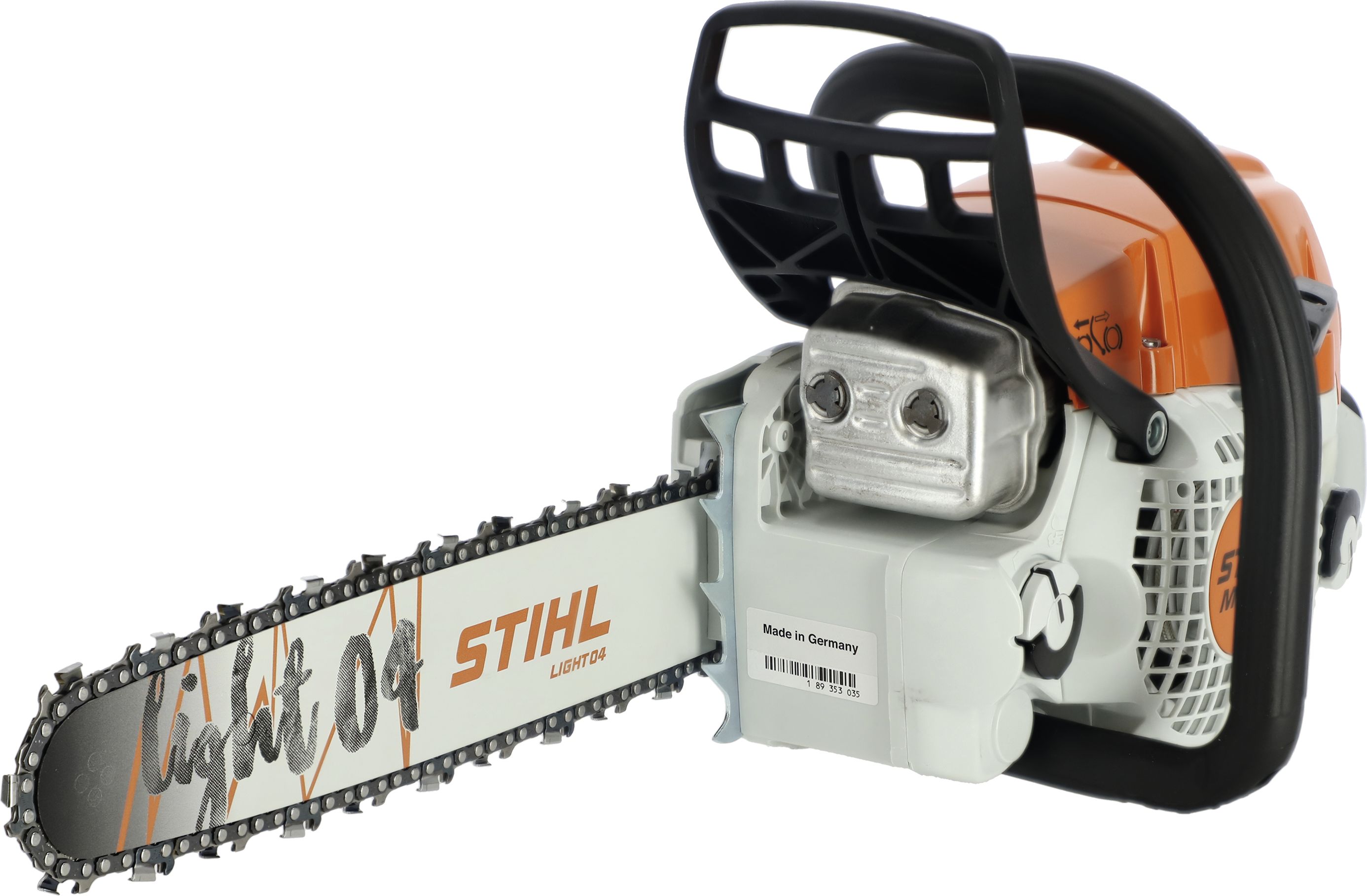 STIHL MS 271, Benzin-Kettensäge mit 2,6 kW (3,5 PS), Schienenlänge 35 cm und Antivibrationssystem