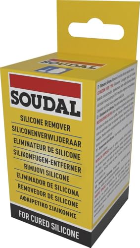 Soudal Silikonfugen-Entferner, 100ml, Dose - 10 min Einwirkzeit, Angenehmer Zitrusduft