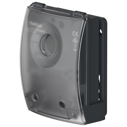 Theben Dämmerungsschalter, digitale Zeitschaltuhr für Wandaufbau, IP55 Schutzart, anthrazitfarben, Made in Germany