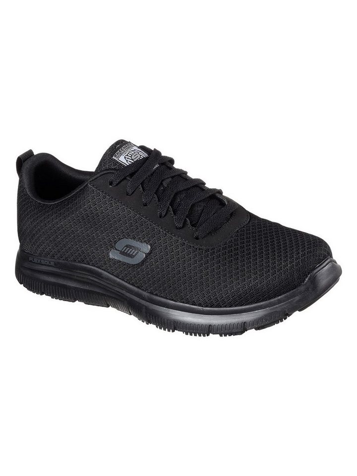 Skechers FlexAdantage SR schwarz Arbeitsschuh, rutschhemmend mit Memory Foam Innensohle