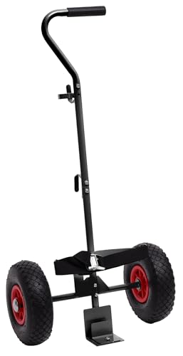 Rothenberger Industrial Sackkarre 1500003367, max. Traglast 11 kg, geeignet für Gasflaschen und Blumenkübel, mit praktischen Halterungen und stabilen Vollgummireifen