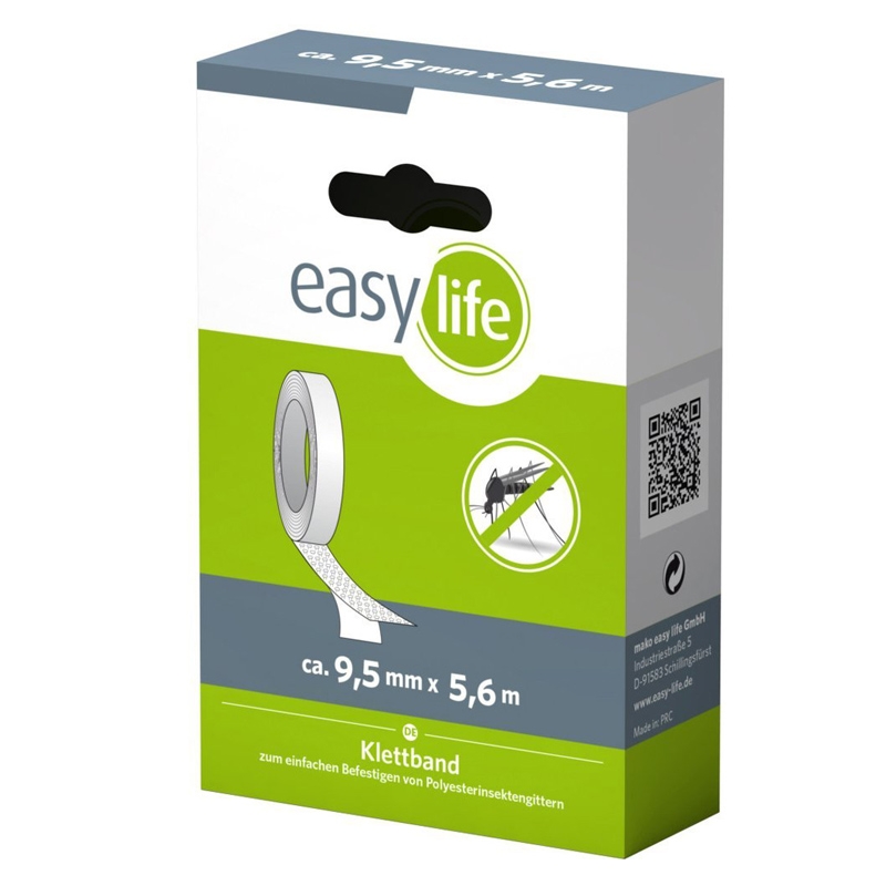 easy life Befestigungsband 5,6m für Fliegengitter selbstklebendes Klettband