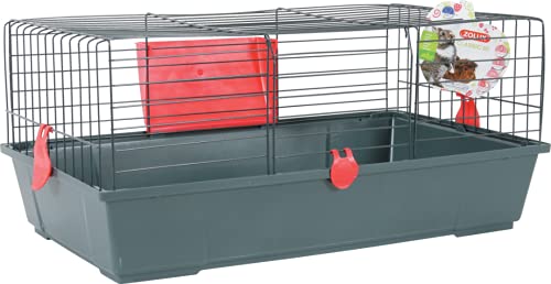 ZOLUX Cage for Large Rodents Classic 80 cm Grey/red