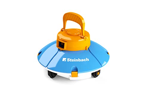 Steinbach Poolrunner Battery Basic 2.0, für Pools bis 10 m² Grundfläche, vollautomatisch, kabelllos, Akku-Betrieb, 061208