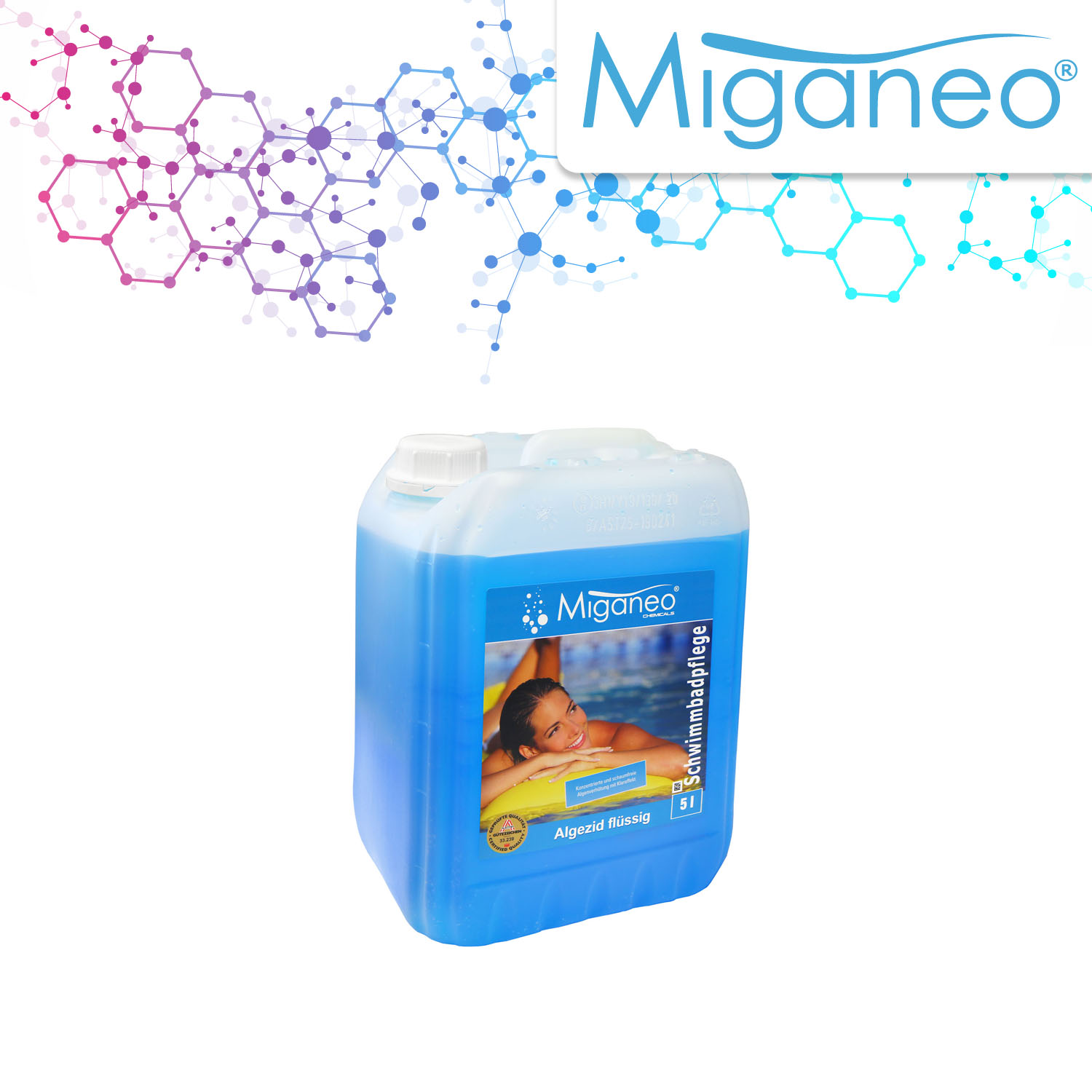 Miganeo 5l Algezid zur Algenvernichtung für Pool