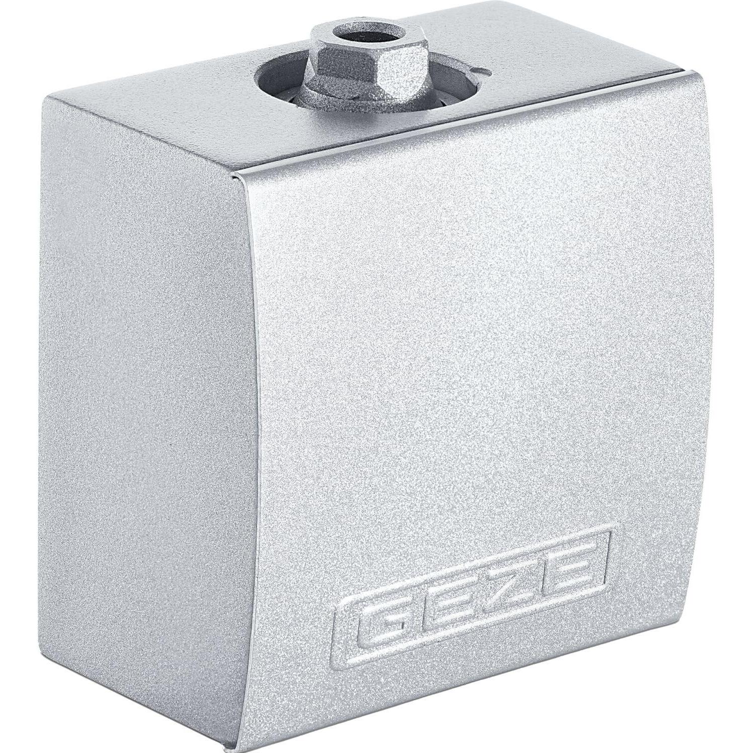 Geze Drehlager für T-Stop Gleitschiene, Türöffner + Türschliesser für Innenräume, robuste Metallkonstruktion