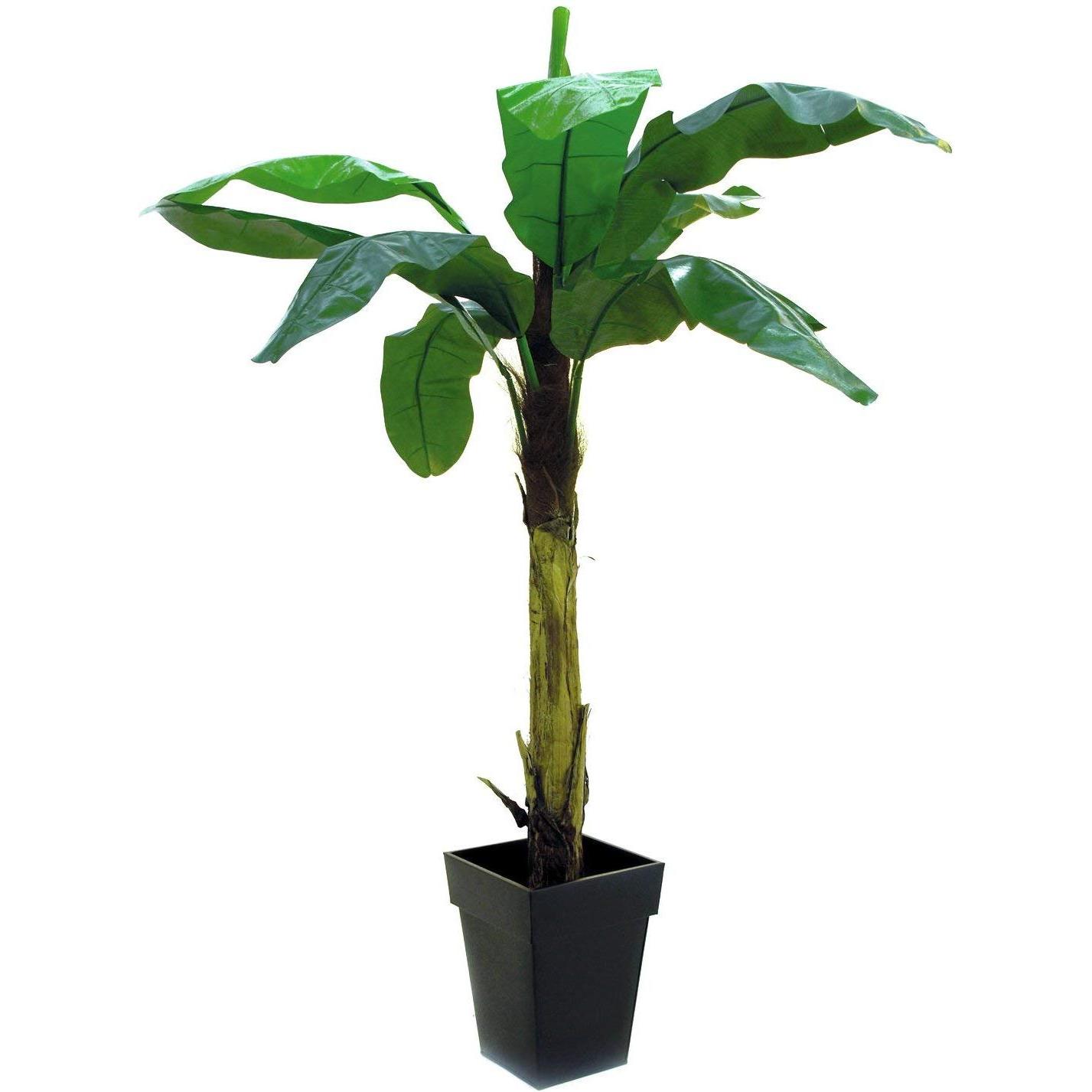 Europalms Bananenbaum, Kunstpflanze, 210 cm, dekorativ und pflegeleicht