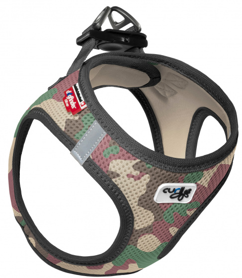 Curli Vest Geschirr Air - Mesh Camo 3 XS