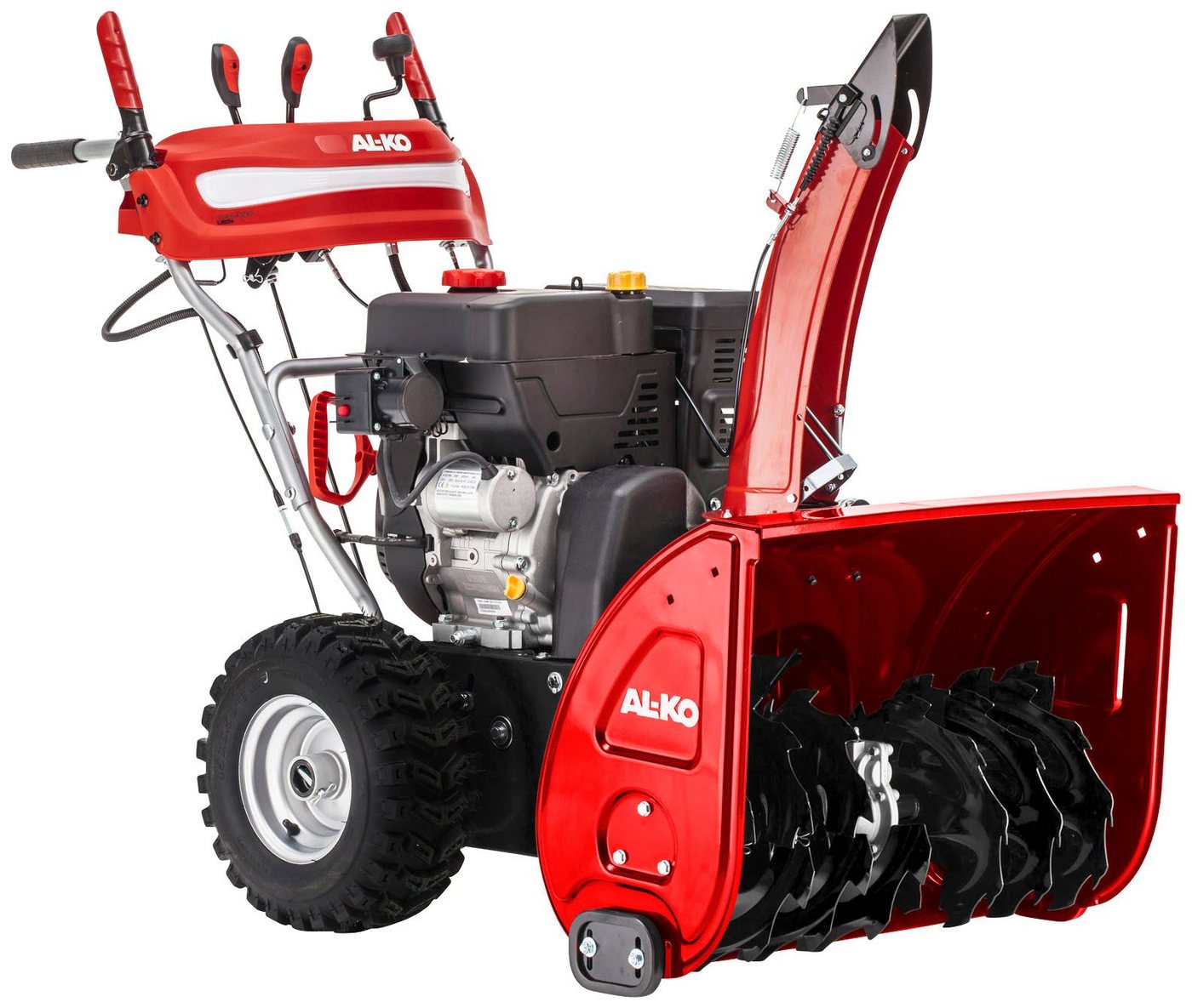 AL-KO Benzin-Schneefräse Snow Line 700.4 E LED, 70 cm Arbeitsbreite, 7.8 kW Motorleistung, Elektrostart und zuschaltbarer Antrieb