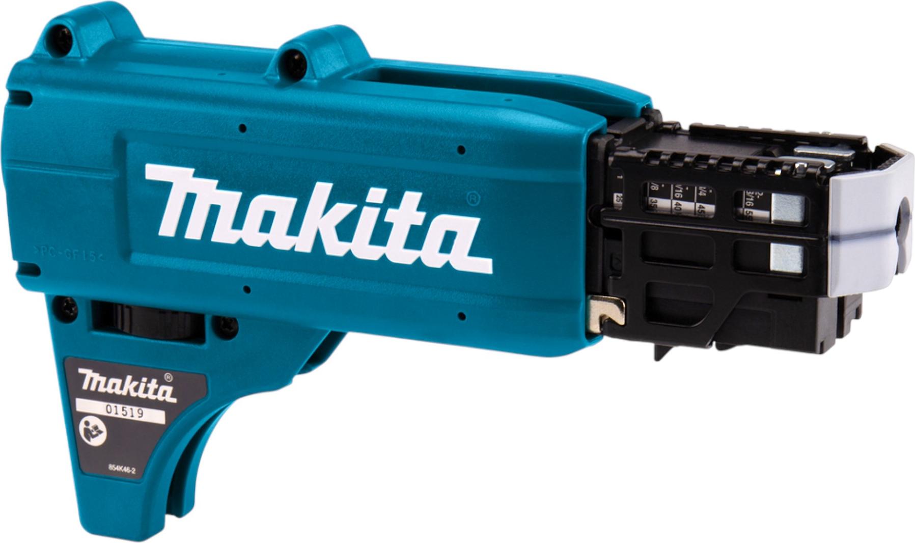 Makita 191L24-0 Magazinschrauben Vorsatz, 25-55 mm für Schnellbauschrauber, werkzeuglose Montage