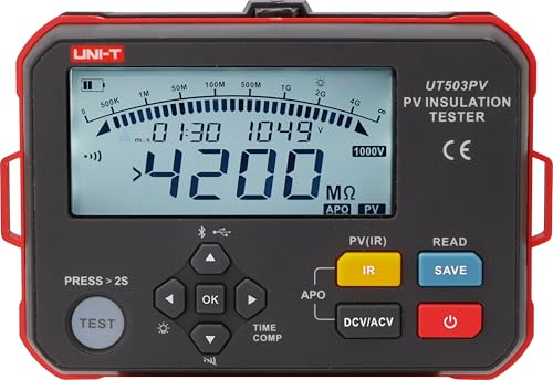 Uni-T UT503PV, Multimeter und PV-Isolationswiderstandstester mit ...