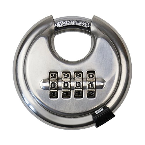HMF 3502-09 Vorhängeschloss, 4er Zahlenkombination, 7 x 7 x 2,4 cm - Preisvergleich