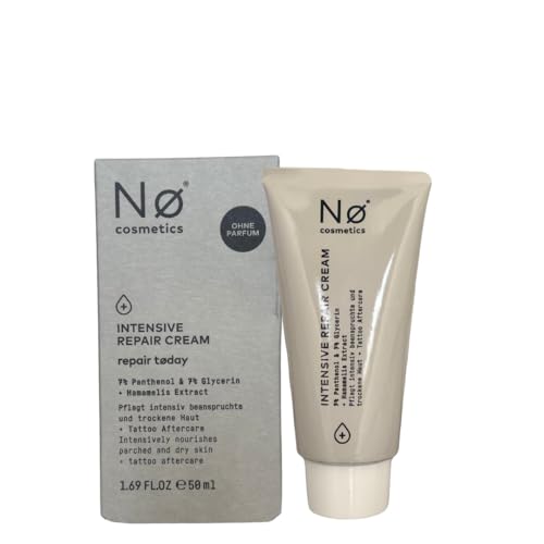 Nø Cosmetics Repair Today Intensive Repair Cream, 50 ml, beruhigende, vegane Tattoo-Creme, tierversuchsfrei