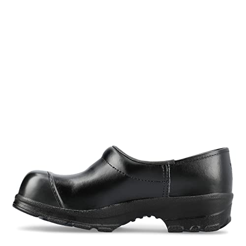 Sika Flex, geschlossener Clog S3, rutschhemmend und stoßabsorbierend, Permair® Leder, schwarz