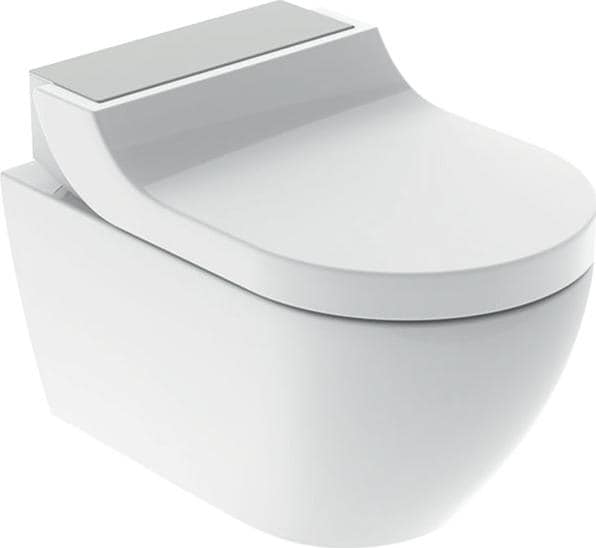 Geberit AquaClean Tuma Comfort WC-Komplettanlage, UP, Wand-WC, mit TurboFlush-Spültechnik, WhirlSpray-Duschtechnologie, weiß