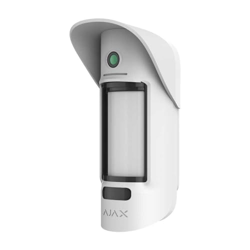 MotionCam Outdoor-Bewegungsmelder - AJAX, Bewegungserkennung bis zu 15 m, horizontaler Erfassungswinkel 90°, 1.700 m Funkreichweite