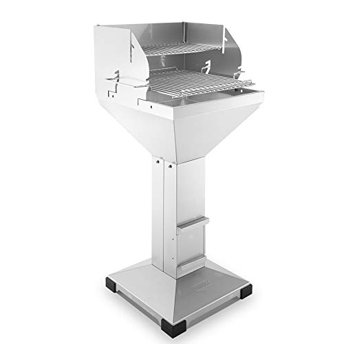 THÜROS T3 Direkt Plus Holzkohlegrill Edelstahl