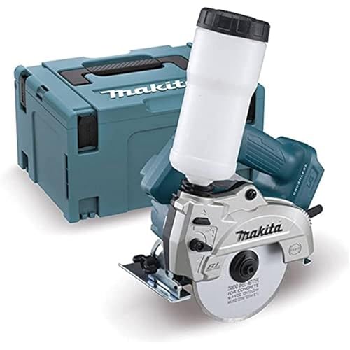 Makita DCC501ZJ - Cortador de diamante 18V LXT 125mm MakPac Húmedo/Seco, Flexibles Design, Langlebig und Robust - Makita