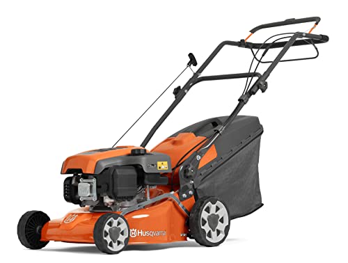 Husqvarna® Benzin-Rasenmäher "LC 140SP", 40 cm Schnittbreite, 1,95 kW, Hinterradantrieb, klappbarer Holm, 50 l Fangkorb mit Staubschutz