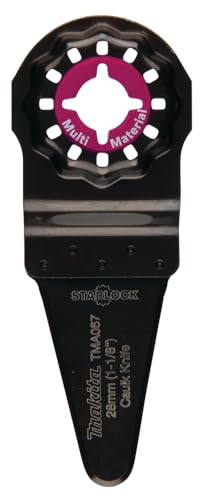 Makita B-65006 Starlock HCS Universalfugenschneider 28 mm, für Silikonfugen, zum Multitool-Einsatz, 1 Stück