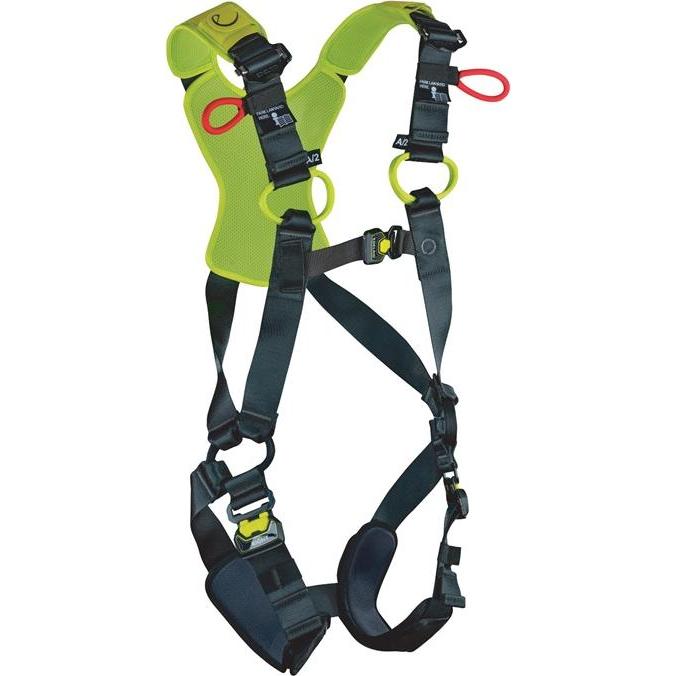 Edelrid Flex Lite, Auffanggurt für Absturzsicherung bis 150 kg, mit Sturzindikator und 3D Mesh-Material