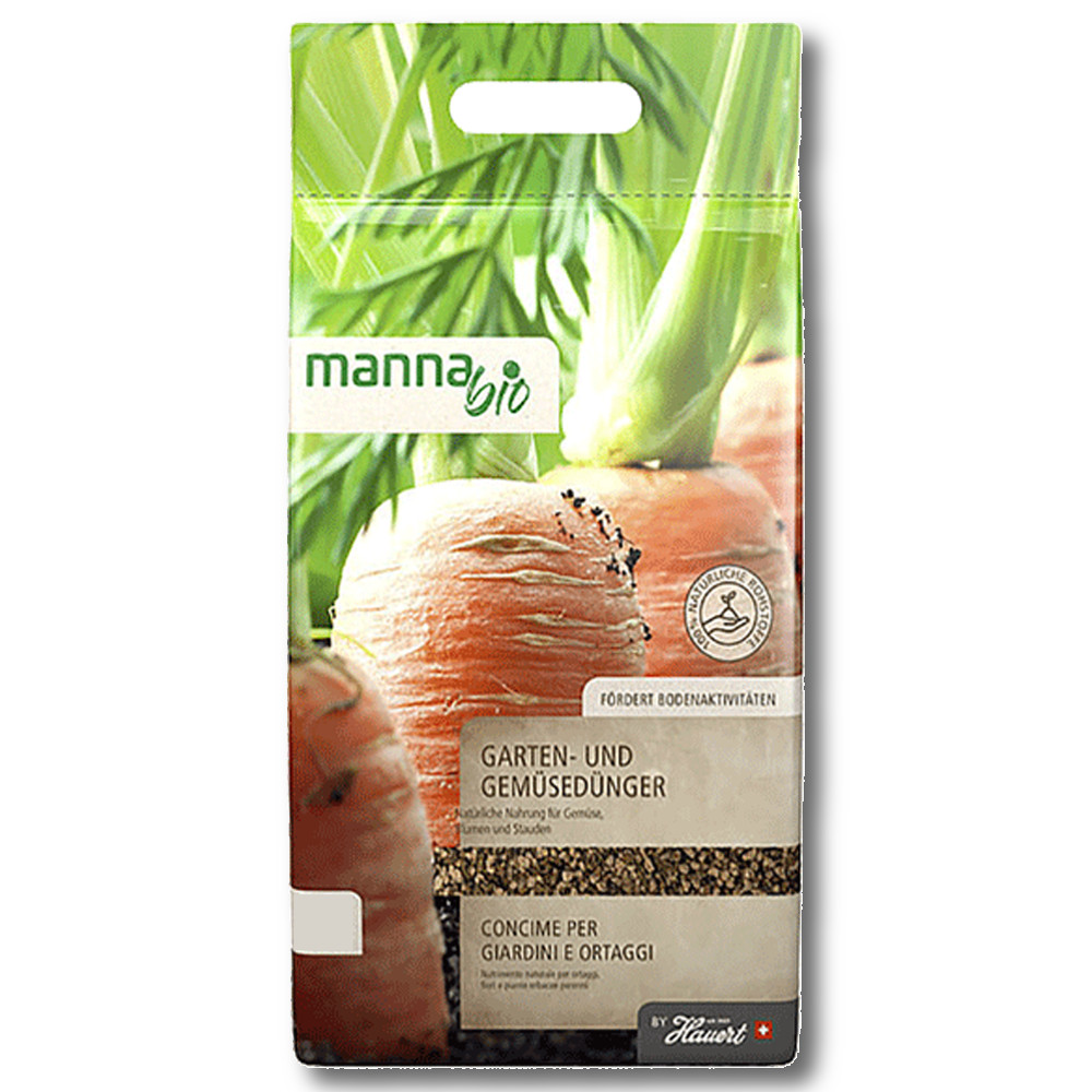 Manna Bio Garten- und Gemüsedünger, 5 kg