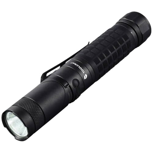 TOOLCRAFT Led Handlampe 3000 lm mit Magnethalterung, verstellbar, Gürtelclip, akkubetrieben, USB-C Ladeanschluss