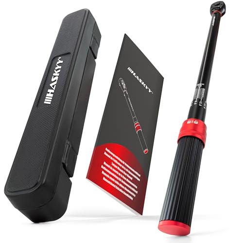 HASKYY Drehmomentschlüssel 1/2" 65-350Nm KFZ Industrie Drehmoment Ratsche Knarre Schlüssel